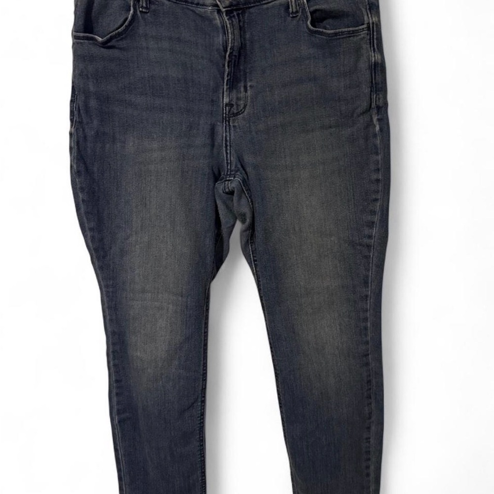 Old Navy High-Rise Wow Straight Jeans - Dark Blue